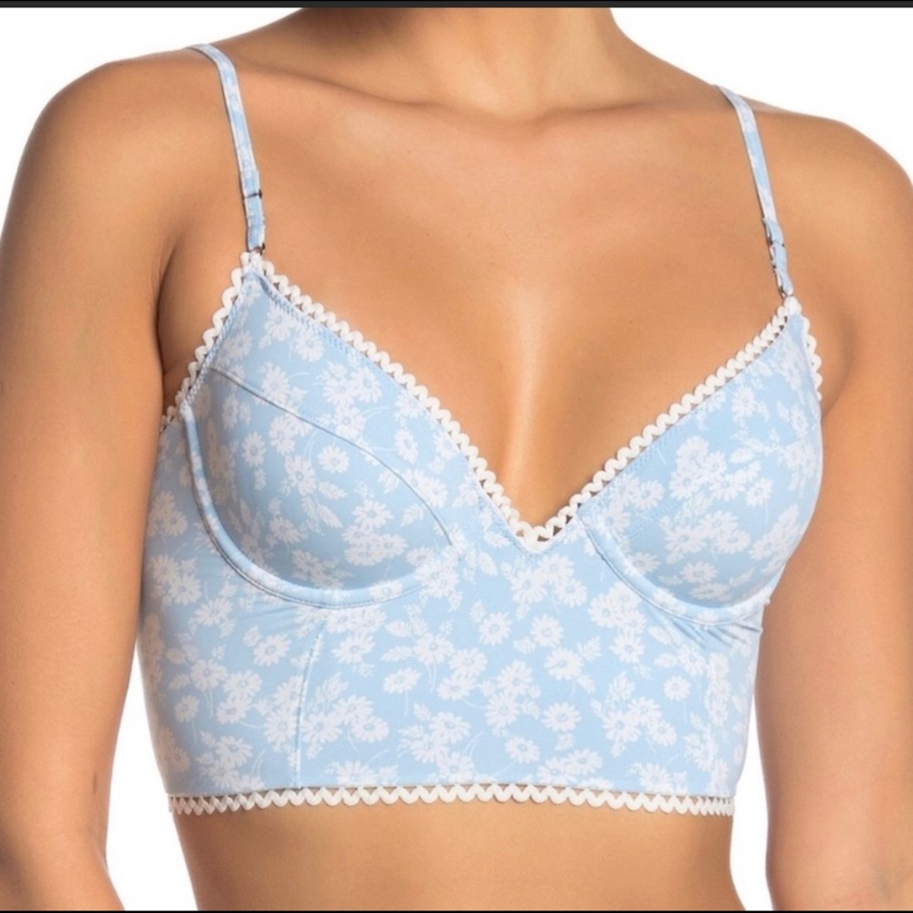 Intimately Free People Lulu Longline Bralette Bra